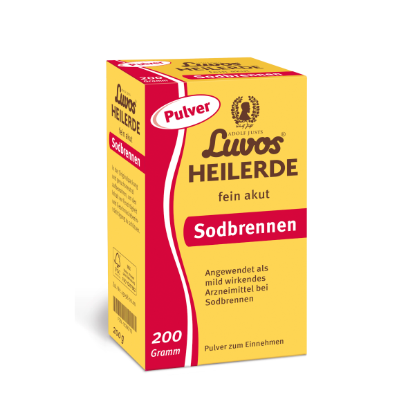 LUVOS Heilerde fein akut Sodbrennen Pulver