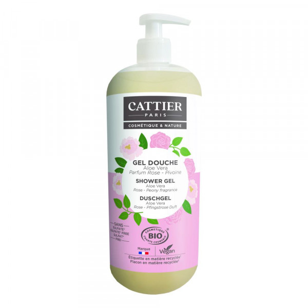 CATTIER Duschgel Rose-Pfingstrose Duft