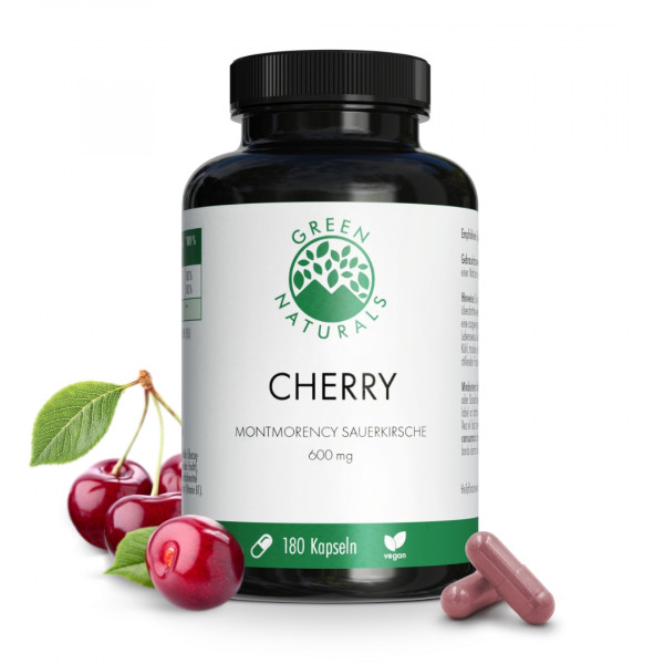 GREEN NATURALS® Cherry Montmorency Sauerkirsche vegan