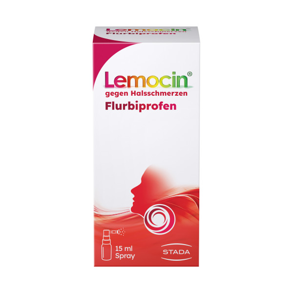 LEMOCIN Flurbiprofen Spray gegen Halsschmerzen