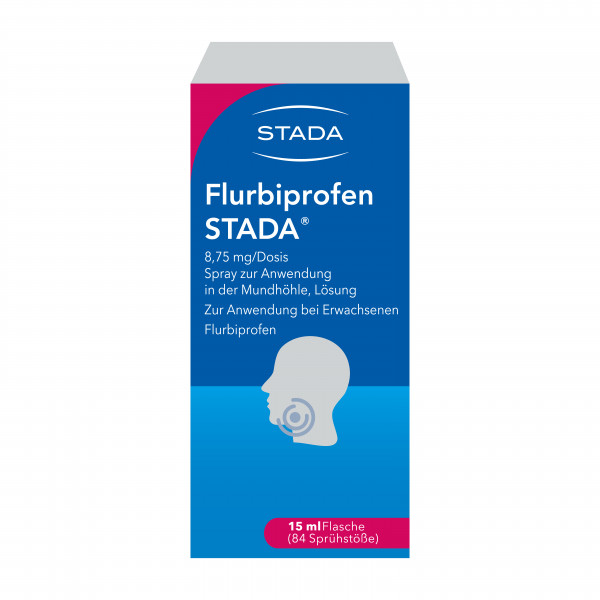 FLURBIPROFEN STADA® 8,75 mg/Dosis Spray zur Anwendung in der Mundhöhle, Lösung