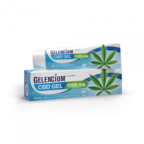 GELENCIUM® Cannabis CBD Gel 1000 mg kühlend