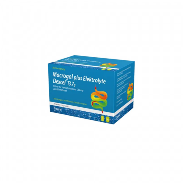 MACROGOL plus Elektrolyte Dexcel 13,7 g PLE