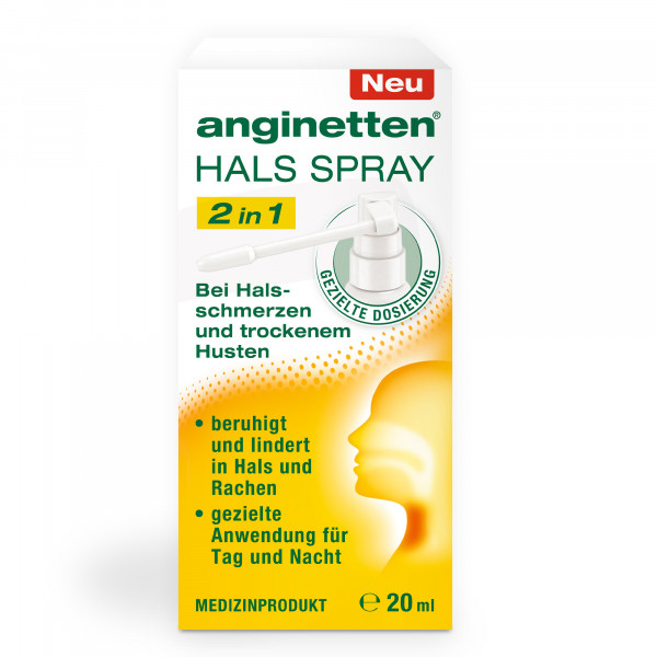 ANGINETTEN Halsspray 2in1 Erw.