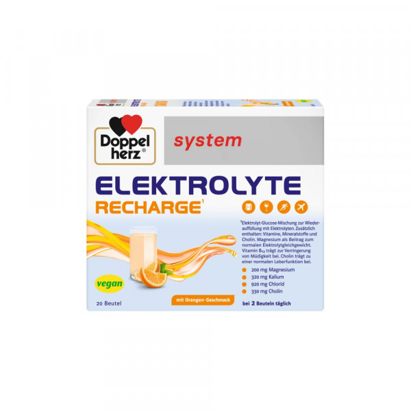 DOPPELHERZ Elektrolyte Recharge system Granulat