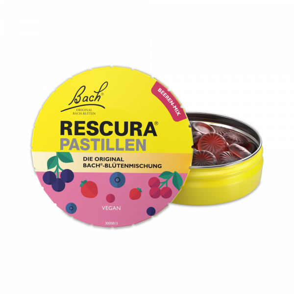 BACHBLÜTEN Original Rescura Pastillen Beeren-Mix