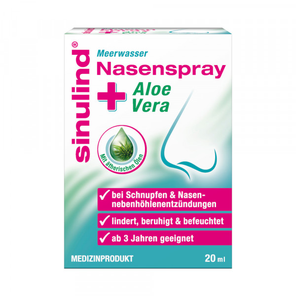 SINULIND Meerwasser Nasenspray+Aloe Vera
