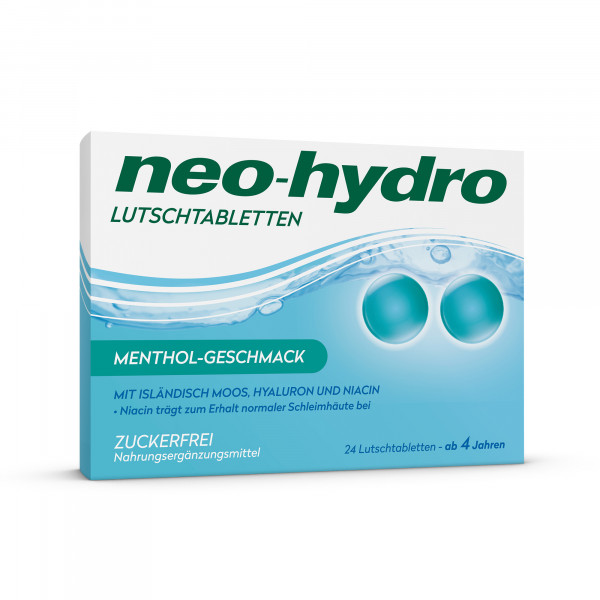NEO-HYDRO Lutschtabletten Menthol zuckerfrei