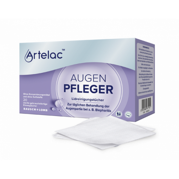 ARTELAC Augenpfleger Lidreinigungstücher