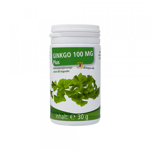 DISAPO Ginkgo 100mg + Polyphenole 150mg Kapseln