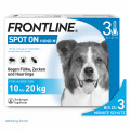 FRONTLINE SPOT-ON gegen Zecken und Flöhe für Hunde M