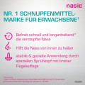 NASIC Nasenspray abschwellendes Schnupfenspray mit Xylometazolin &amp; Dexpanthenol