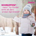 NASIC für Kinder Nasenspray abschwellendes Schnupfenspray mit Xylometazolin &amp; Dexpanthenol