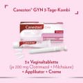 CANESTEN GYN 3 Tage Kombipackung Vaginaltabletten und Creme zur Behandlung von Vaginalpilz