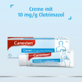 CANESTEN Creme zur Behandlung von Hautpilz und Fußpilz