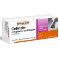 CETIRIZIN-ratiopharm bei Allergien 10 mg Filmtabl.