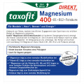 TAXOFIT Magnesium 400+B1+B6+B12+Folsäure 800 Gran.