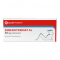 Dimenhydrinat AL 50 mg Tabletten bei Übelkeit und Erbrechen und Schwindel