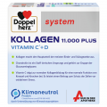 DOPPELHERZ Kollagen 11.000 Plus system 30 Trinkfläschchen