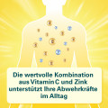 Cetebe® Abwehr Fit Nahrungsergänzungsmittel, Ascorbinsäure (Vitamin C) und Zink
