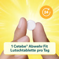 Cetebe® Abwehr Fit Nahrungsergänzungsmittel, Ascorbinsäure (Vitamin C) und Zink