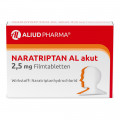 Naratriptan AL akut 2,5 mg Filmtabletten bei Migräne