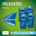 NICORETTE freshmint 2 mg Lutschtabletten gepresst