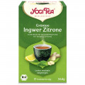 YOGI TEA Grüntee Ingwer Zitrone Bio Filterbeutel
