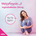 MYKOFUNGIN 3 Vaginaltabletten 200 mg