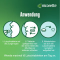 NICORETTE  4 mg Nikotinlutschtabletten für Raucher zum Aufhören, freshmint