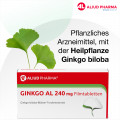 Ginkgo AL 240 mg Filmtabletten bei altersbedingten Gedächtniseinbußen mit leichter Demenz