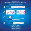 CLEARBLUE Schwangerschaftstest schnelle Erkennung