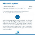 MAGNESIUMTAURAT 400 Tabletten
