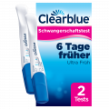 CLEARBLUE Schwangerschaftstest frühe Erkennung