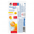 DOPPELHERZ Vitamin D3 2000 I.E. Brausetabletten