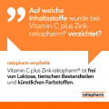 VITAMIN C PLUS Zink-ratiopharm Brausetabletten