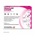 FRONTLINE TRI-ACT gegen Zecken, Flöhe und fliegende Insekten für Hunde XS