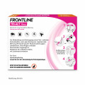 FRONTLINE TRI-ACT gegen Zecken, Flöhe und fliegende Insekten für Hunde S