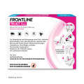 FRONTLINE TRI-ACT gegen Zecken, Flöhe und fliegende Insekten für Hunde M