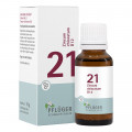 BIOCHEMIE Pflüger 21 Zincum chloratum D 12 Globuli