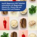 TAXOFIT Magnesium 400+B1+B6+B12+Folsäure Tabletten