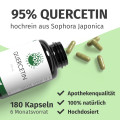 GREEN NATURALS® Quercetin 500 mg hochdosiert vegan