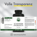 GREEN NATURALS schwarzer Knoblauch 600mg m.SAC Kps