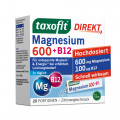 TAXOFIT Magnesium 600+B12 Direkt Granulat