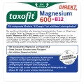 TAXOFIT Magnesium 600+B12 Direkt Granulat