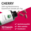 GREEN NATURALS® Cherry Montmorency Sauerkirsche vegan