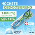 GELENCIUM® Cannabis CBD Gel 1000 mg kühlend