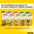 ADTAB 900 mg Kautabletten für Hunde &gt;22-45 kg