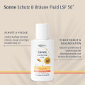 SONNE SCHUTZ &amp; Pflege Fluid ultraleicht LSF 50+