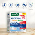 TAXOFIT Magnesium 500+Calcium+Kalium Direkt Gran.